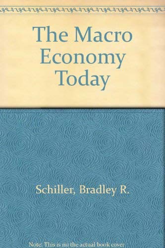The Macro Economy Today 0070561680 Book Cover