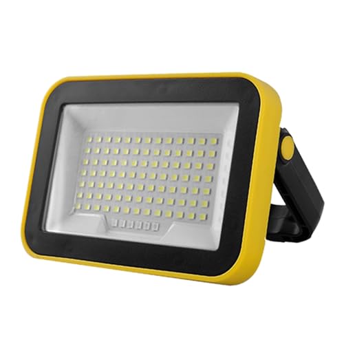 Projecteur LED rechargeable 2000 mAh avec batterie USB pour camping
