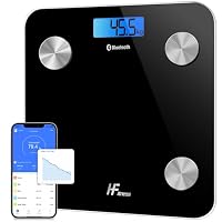 HF Bilancia Pesapersone Professionale Impedenziometrica Bluetooth Digitale con App Misura Peso...