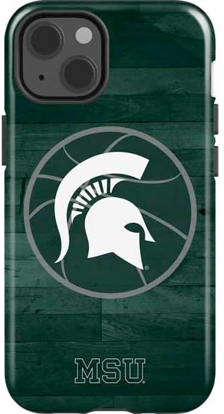 Skinit Impact Phone Case Compatible with iPhone 13 - Officially Licensed Michigan State University Bold Spartans Logo Design