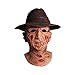 Trick Or Treat Studios A Nightmare On Elm Street Freddy Krueger Mask With Hat