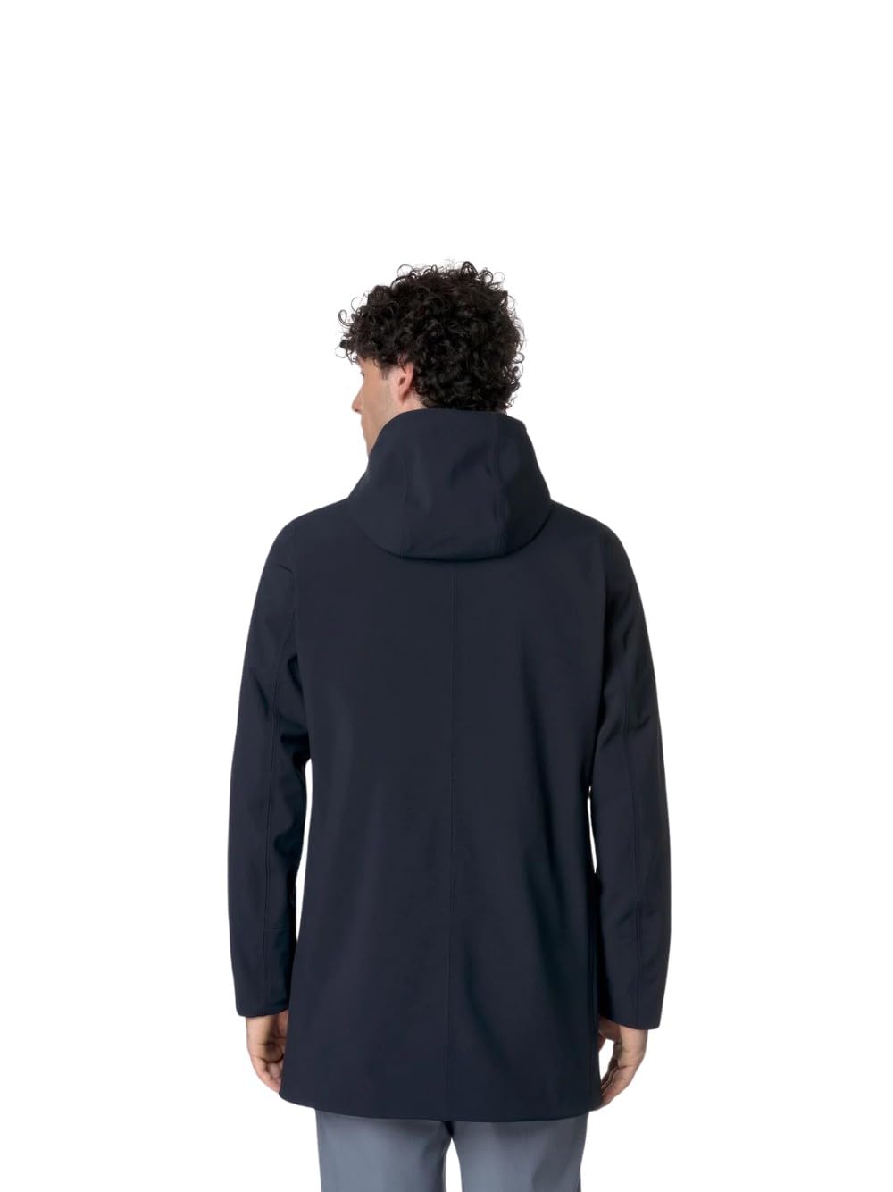 K-Way Giubbotto Lungo uomo, modello MARLYN BONDED realizzato in poliestere, dal Fit Regular, colore Blu