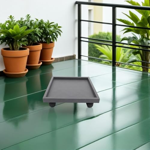 Plantes carrées aspect ciment de qualité supérieure pour terrasse - 5