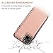 for iPhone 11 Pro Max Wallet Case with Card Holder,OT ONETOP PU Leather Kickstand Card Slots Case,Double Magnetic Clasp and Durable Shockproof Cover for iPhone 11 Pro Max 6.5 Inch (Rose Gold)