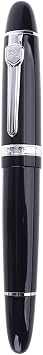 New Jinhao 159 Black and Silver Medium Nib Fountain Pen Thick Business Fountain Pen