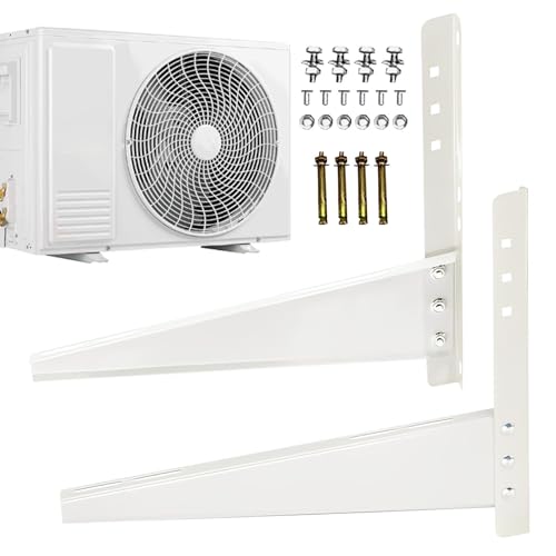 Soporte de aire acondicionado, soporte de aire acondicionado, soporte de montaje para colgador de acero, soporte externo para máquina