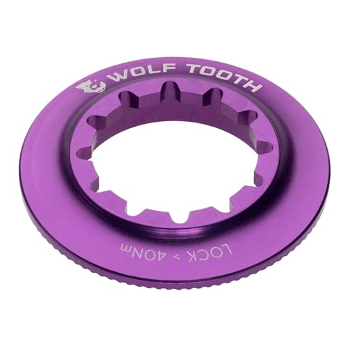 ウルフトゥース(WOLFTOOTH) ロックリング(内側)Centerlock Rotor Lockring - Internal Spline Ultraviolet Purple(ウルトラヴァイオレット)