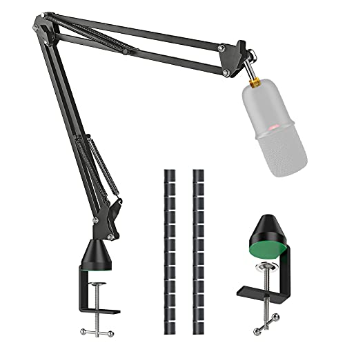 Amazon | YOUSHARES マイクアームブームアーム - マイクアーム Blue