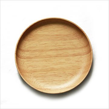 木製の皿 美術品 Amazon | ウッドプレート ゴムの木 木製皿 直径 約18cm | 漆器かりん