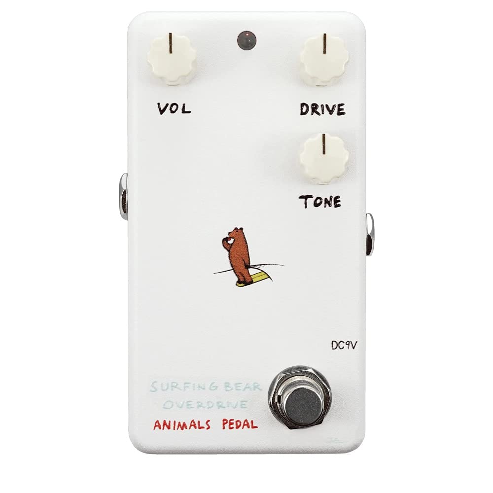 Surfing Overdrive ギターエフェクター Amazon | Animals Pedal Surfing Bear Overdrive オーバー