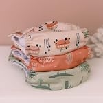 LA PETITE OURSE Reusable Swim Diapers – Adjustable, Washable & Leakproof Swimmers – Baby Swimming Diapers for Boys & Girls – Ideal for Swimming Lessons, Pool, Beach – Newborn to Toddler – 3 Pack