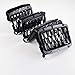 Matte Black Honeycomb Front Grill Inserts Mesh Grille Compatible with Jeep 2017-2022 Grand Cherokee 7PCs
