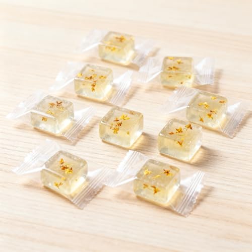 BAYUEDEGUA Osmanthus Jelly 250g caramelos suaves miniatura 4