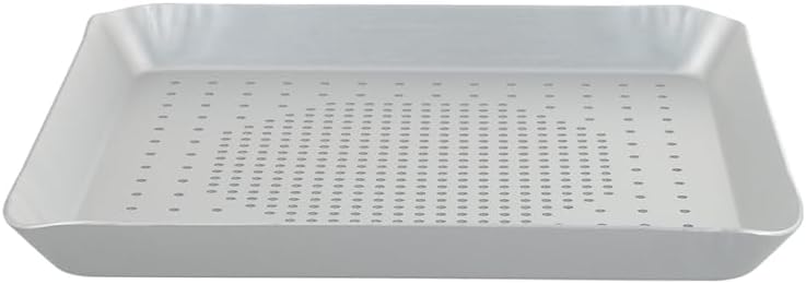 KALLORY 16 Inch Perforated Pizza Pan for Oven, Aluminum Pizza Baking Tray | with Non Stick Surface, Round Hole Pizza Crisper Pan for Homemade Pizza, Large Pizza Sheet for Home Kitchen Baking