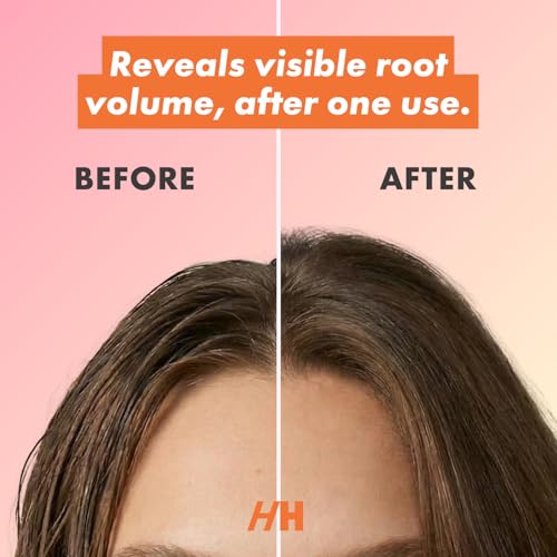 Handmade Heroes Non Aerosol Dry Shampoo Powder 1.8oz 100% Natural & Vegan Volumizing Powder For Dark Hair & Brunette Hair