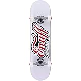 Enuff Skateboards Classic Logo Skateboard, Unisex Adulto, Blanco (Blanco), 7.75"