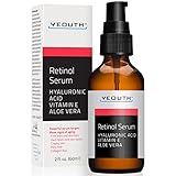Retinol Serum für das Gesicht, Beauty Produkte mit Hyaluronsäure, Vitamin E & Aloe Vera, Hautpflege gegen Falten & Flecken, Feuchtigkeitscreme Nachtserum Geschenke für Frauen & Männer von YEOUTH 60ml