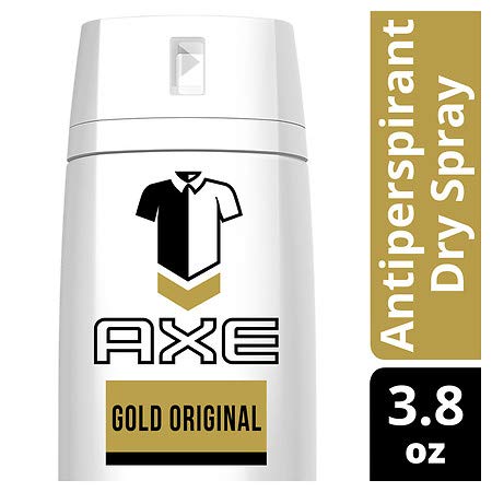 AXE Antiperspirant Dry Spray Gold Original - 3.8 Ounces