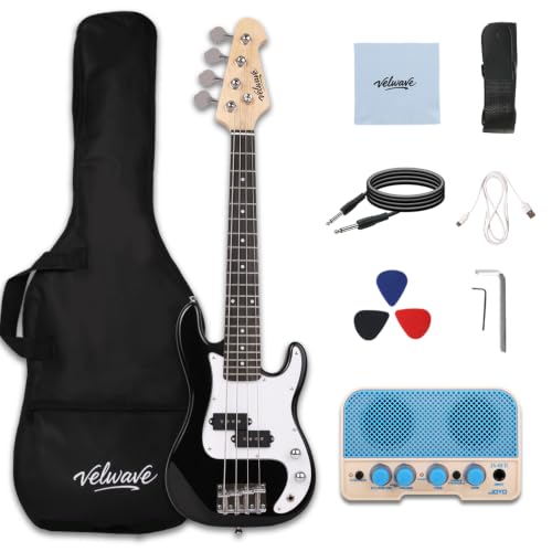 36-Inch Black Kids' Bass Kit