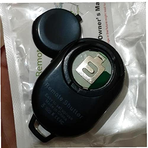 スマホカメラリモコン カメラシャッターリモートコントロール スマホ用 bluetooth リモートコントロールボタン ワイヤレスコントローラ セルフタイマー 使いやすい 自撮りグッズ ブラック