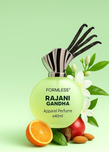 Image of Formless Rajani Gandha Fragrance 40ML Perfume for Men & Women | Long-Lasting Multi-Fragrance | Floral, Fruity & Sweet Scents | Unisex Premium Perfume for Everyday & Special Occasions