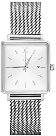 Womens Watches for Ladies Stainless Steel Mesh Lady Analog Quartz Wrist Watches Fashion Casual Classic Simple Business Dress Elegant Woman Wristwatch