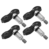 Fácil instalación: El TPMS está preprogramado, no es necesario volver a programarlo. Los sensores de neumáticos se fabrican según las especificaciones del fabricante original (OEM), por lo que son muy fáciles de instalar.