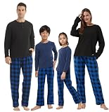 YUSHOW Matching Pyjamas for Family, Matching Family Christmas Pyjamas Set, Couple Matching PJs Set, Xmas Sleepwear Nightwear for Women Men Adult KID