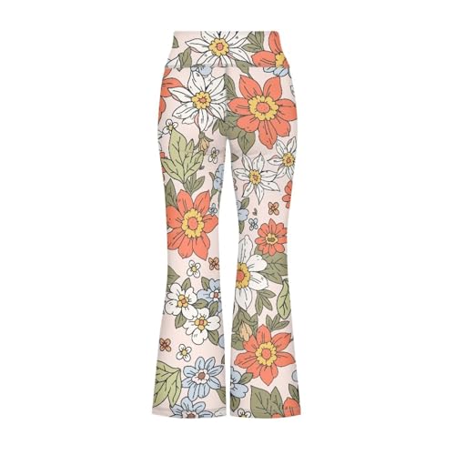 Ystardream Girls' Activewear Leggings Cute Flare Leggings for Girls Casual2