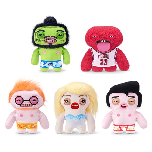 Fuggler Fugg Stars 23 cm Plüschtier (Chunky Mcdunky) von ZURU – Funny Ugly Monster Kuscheltier mit menschenähnlichen Zähnen… – Ansicht 2