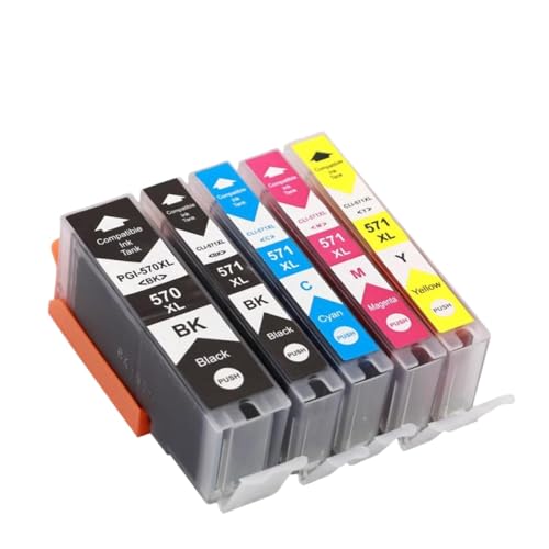 Cartouche d'encre PGI 570 CLI 571 résout les textes flous sur TS6053
