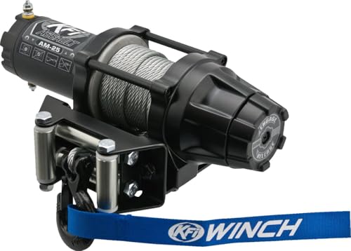 KFI Products Winch Assault Series 2500lb Cable Metal