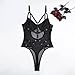 Workout Bodysuit for Women Tummy Control Exotic Naughty Slutty Babydoll Casual Teddy Nightgowns Comfy Fashion Funny Bodysuits,Black,Medium