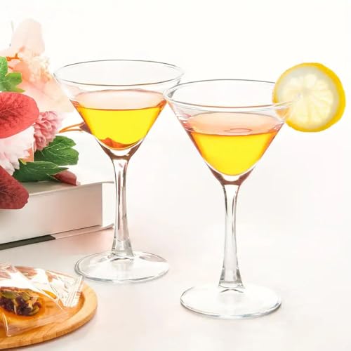 Image of Forestamart Martini Glasses - 160mL - Set of 4- Cocktail Glasses for Margaritas, Parties