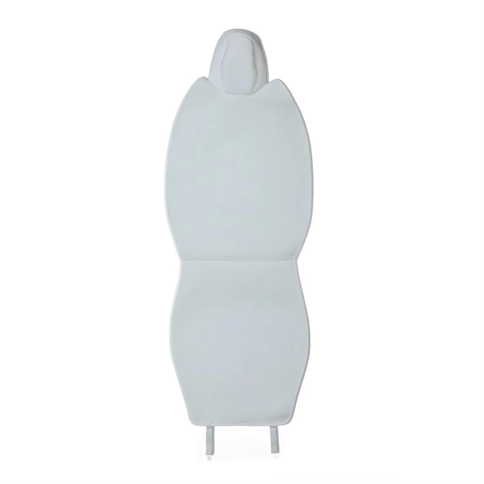 Set Copri Sedili Per Tesla Per Model 3/Y Coprisedile Imbottito In Flanella Cuscino Caldo Aderente Per Decorazione Degli Sedili Auto Seat (Color : BIANCO)