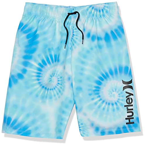 Amazon.com: Hurley Boys Pull On Swim Trunks, Blue Tie Dye, S