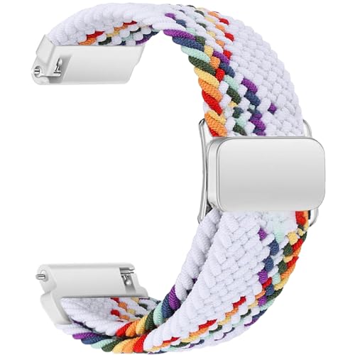 Sundara 20 mm gewebtes Nylon Uhren Armband für Samsung Galaxy Watch 7 6 5 4 40 mm 44 mm/6 4 Classic 46 mm 42 mm 47 mm 43...