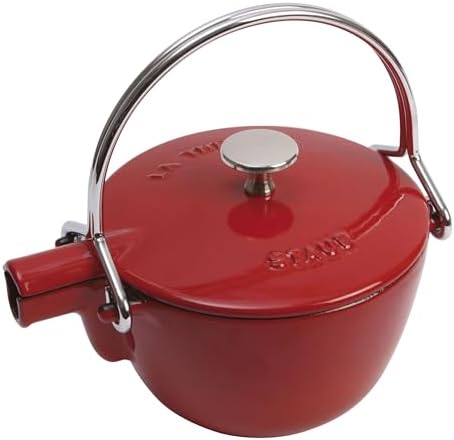Amazon｜staub ストウブ 「 ラウンド ティーポット チェリー 16.5cm 