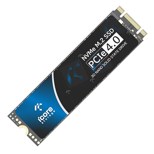 SSD M.2 NVMe 512GB PCIe Gen4×4 2280 {uh 5Nۏ ICORE512GBP40 3D TLC NAND SLCLbV  (őǂݎF7450MB/sAő发݁F5500MB/s)  