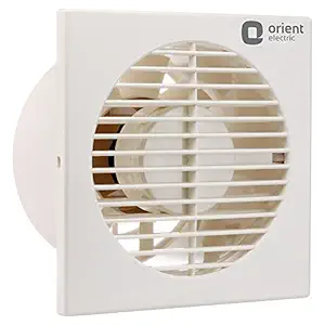 Orient Electric Smart Air 150 Exhaust Fan for Kitchen, Bathroom, Cabins | High-Efficiency Motor | Superior Aesthetic Appeal | Low on Maintenance | Warranty (2 Years) | (White, Pack of 1)