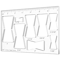 Fräsklammer, Schmetterlings-Einlage, Vorlage für Holzbearbeitung, Dekoration, 17,8 cm, Schmetterling, 1 Stück