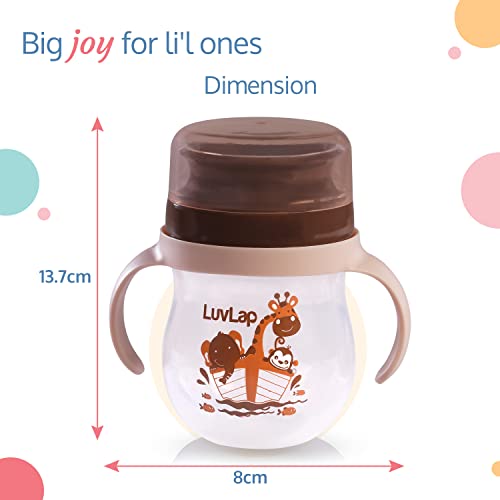 LuvLap-Baby-Bite-Resistant-Soft-Spout-360-Sipper-Cup-240-ml-Pink