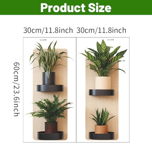 Plant Wall Stickers 2pcs - Image 4