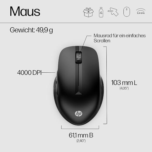 HP Souris sans Fil Multi-périphériques 430