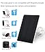 5W Solar Panel for Security Camera with USB C and USB Micro and DC Ports for DC 5V Rechargeable Battery Camera or Cell Phone Charging, IP65 Waterproof, 360° Adjustable Mount, 9.8ft Cable (1pc)
