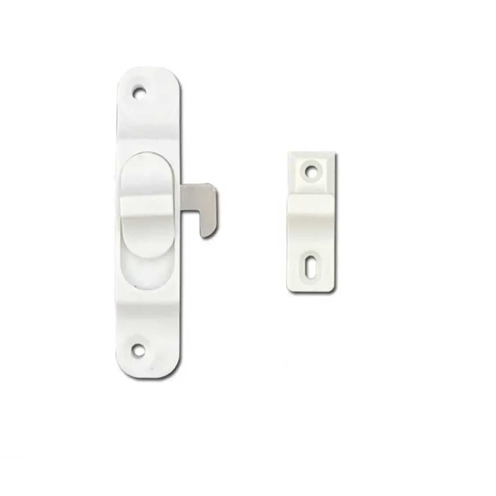Verrou à ressort automatique pour fenêtre push-pull en alu