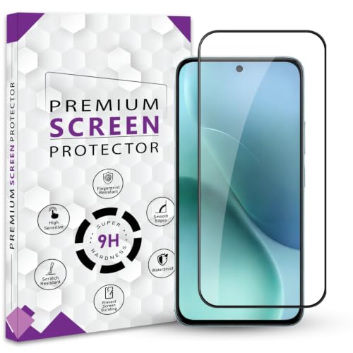 Image of Premium Tempered Glass Screen Protector Guard For iQOO Z11x 5G (6.76 Inch, Pack of 1) | Edge to Edge Coverage With Easy to installation kit & Guide