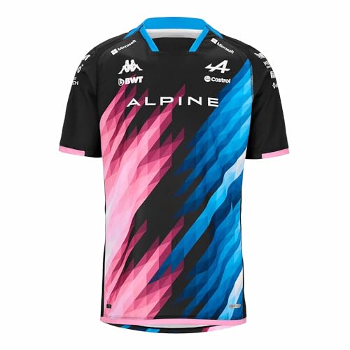 Maillot Kombat Gasly Alpine F1 haut de sport enfant anti-transpiration