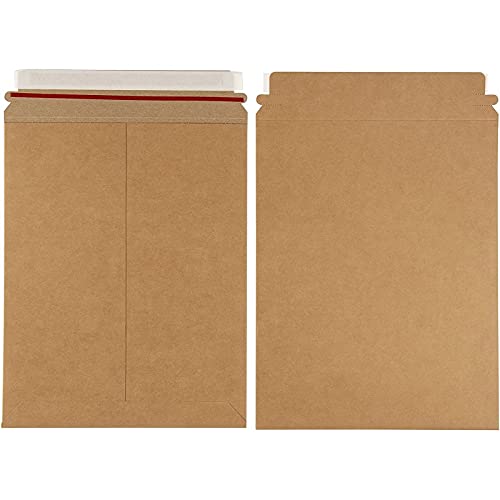 Rigid-Mailers-25-Pack-9x115-Stay-Flat-Cardboard-No-Bend-Shipping-Envelopes-for-Mailing-Magazines-Comic-Books-or-Photo-Documents