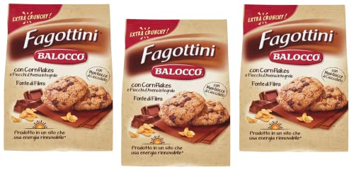Balocco Fagottini Biscotti Integrali - Galletas integrales (3 unidades, 700 g)